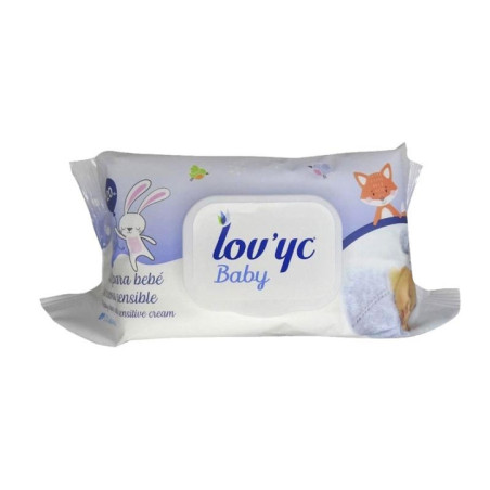 Lingettes bebe x120  sensitive