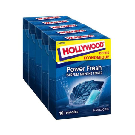 Chewing gum menthe forte