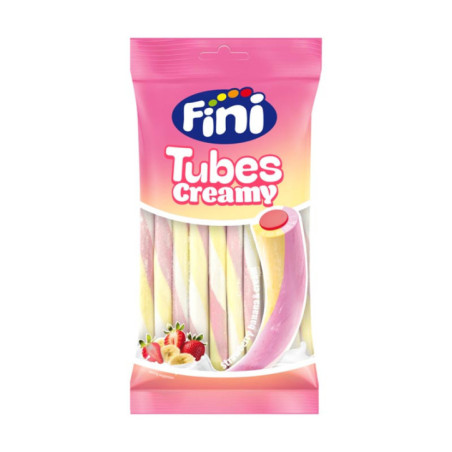 Tubes creamy fraise banane