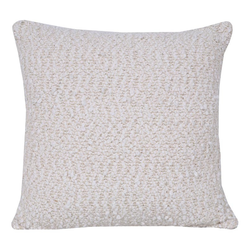 Coussin snowflake creme 45x45cm