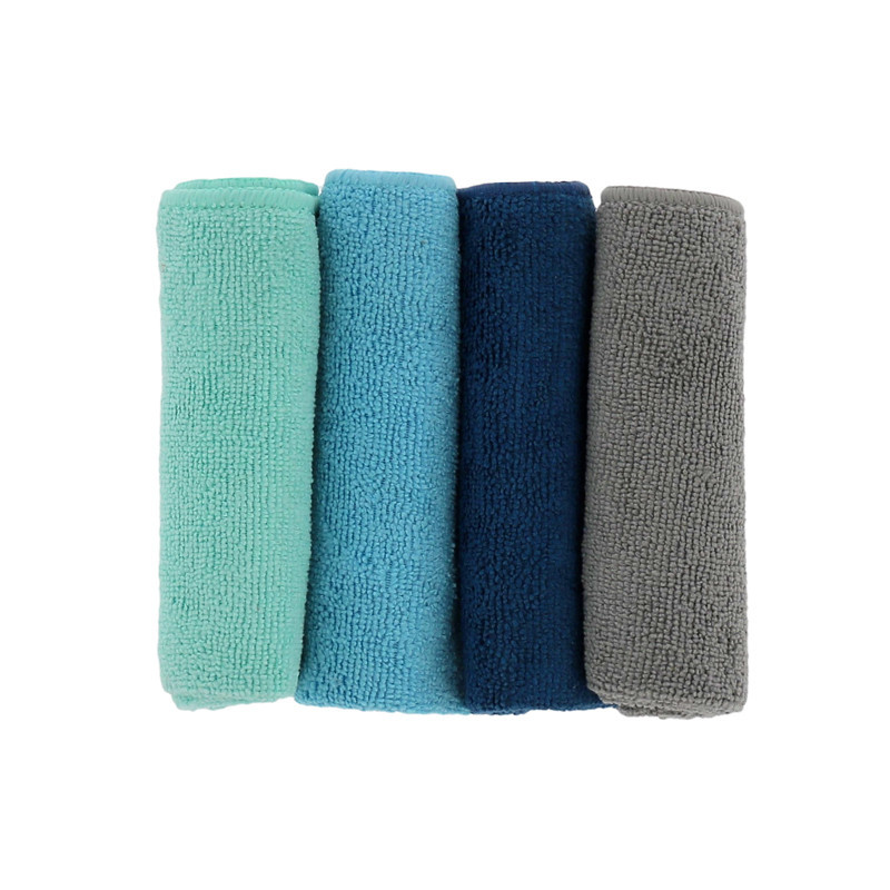 Chiffons microfibre x4 30x30cm