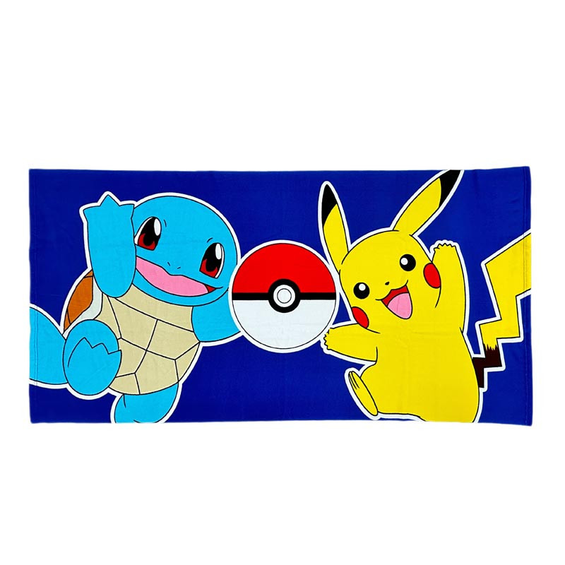 Serviette de plage 140x70 pikach