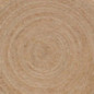 Tapis jute d90cm naturel