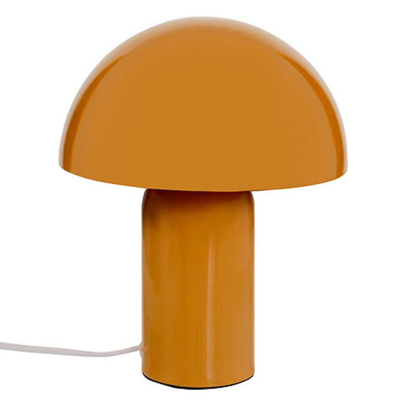 Lampe champignon ocre