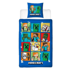 Parure minecraft 140x200cm