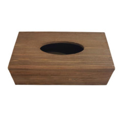 Boite a mouchoirs en bois
