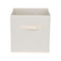 Lot 2 cubes de rangement beige