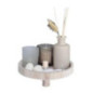 Coffret senteur plateau bois