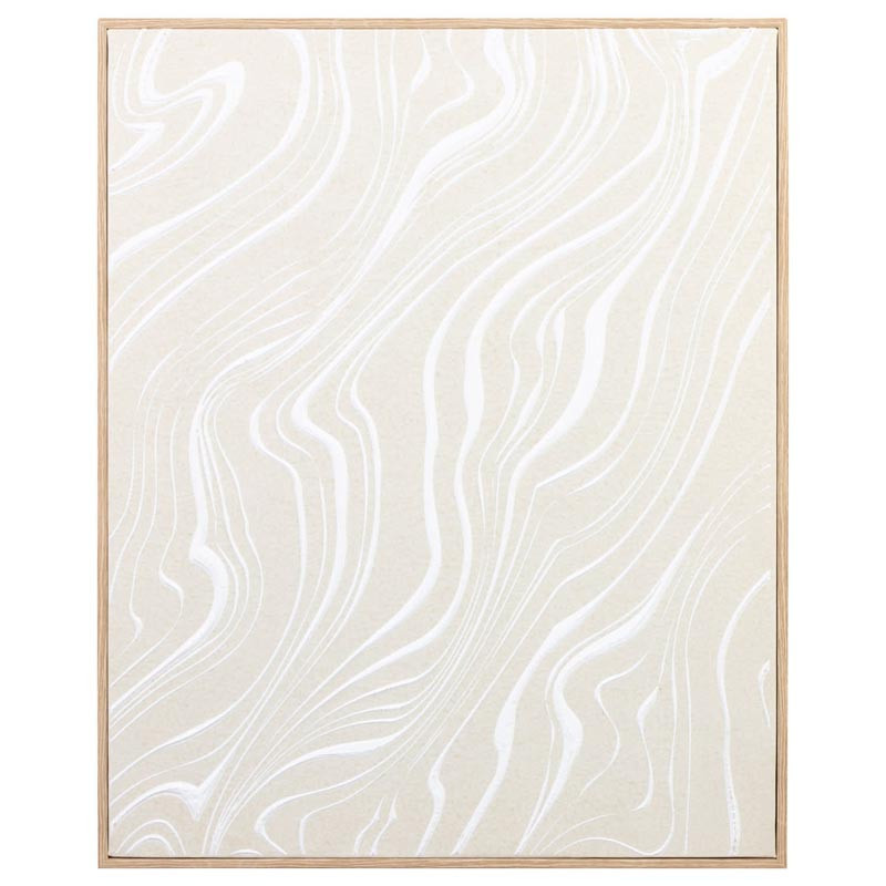 Cadre image texture creme