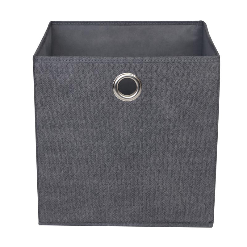Cube de rangement gris chine