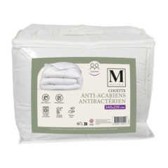 Couette 240x220 blanche anti-aca