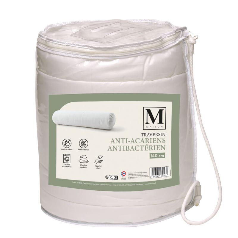 Traversin 140 cm anti-ac bac