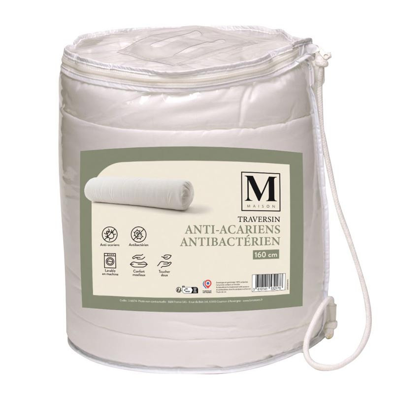 Traversin 160 cm anti-ac bac