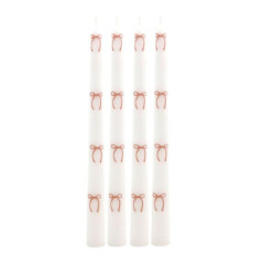 Lot de 4 bougies batons nAuds