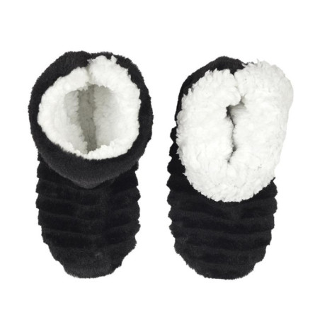 Chaussons bottines adulte fausse