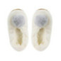 Ballerines sherpa femme a pompon