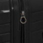 Valise oslo noir extensible x3