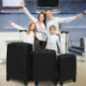 Valise oslo noir extensible x3