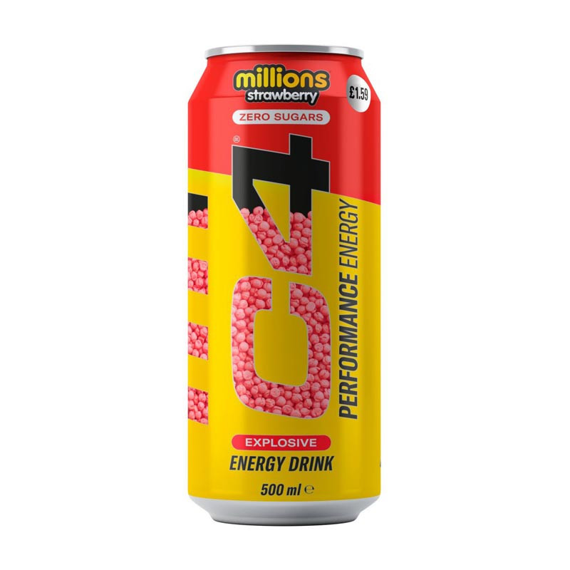 Boisson energisante stramberry