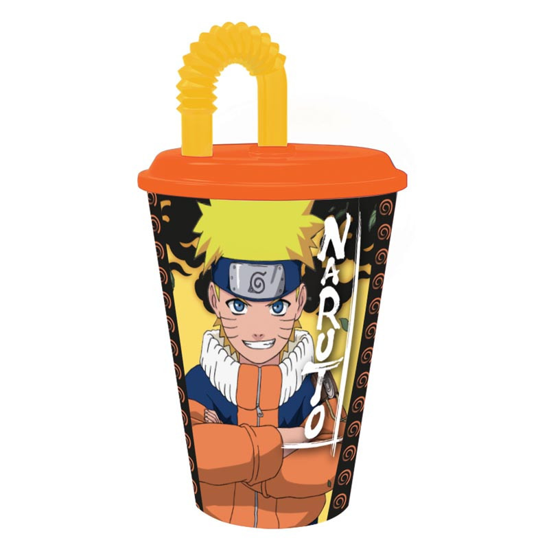 Gobelet paille enfant naruto