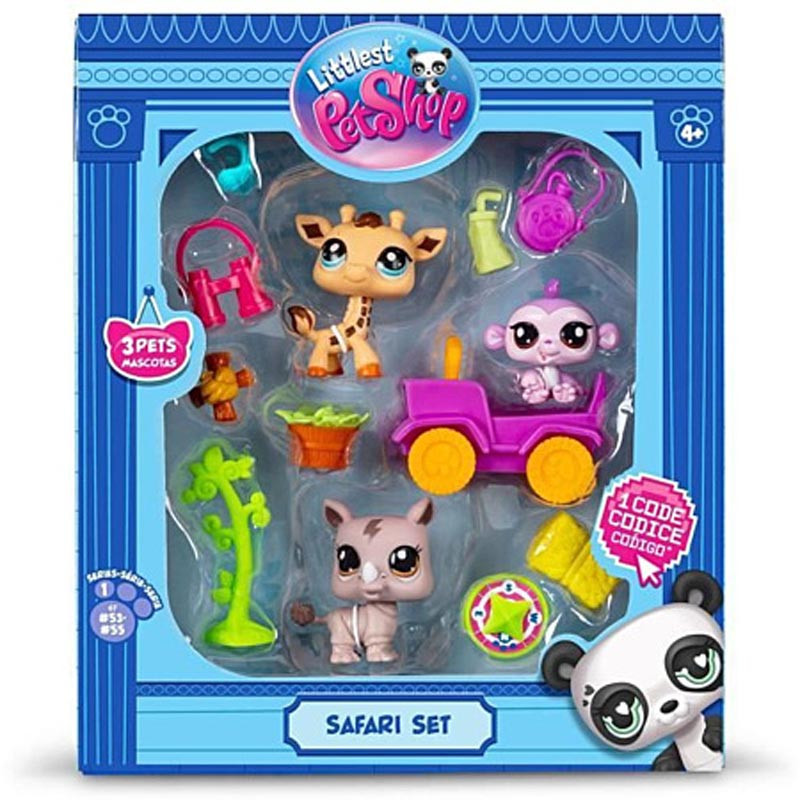 Lps pack a theme 3 pets safari