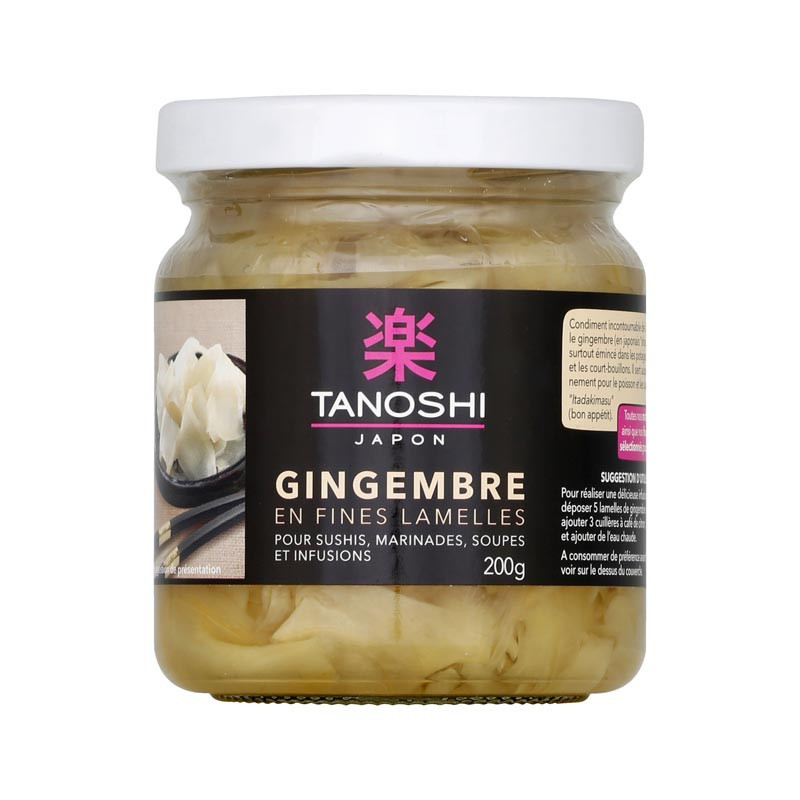 Gingembre en lamelles 200g