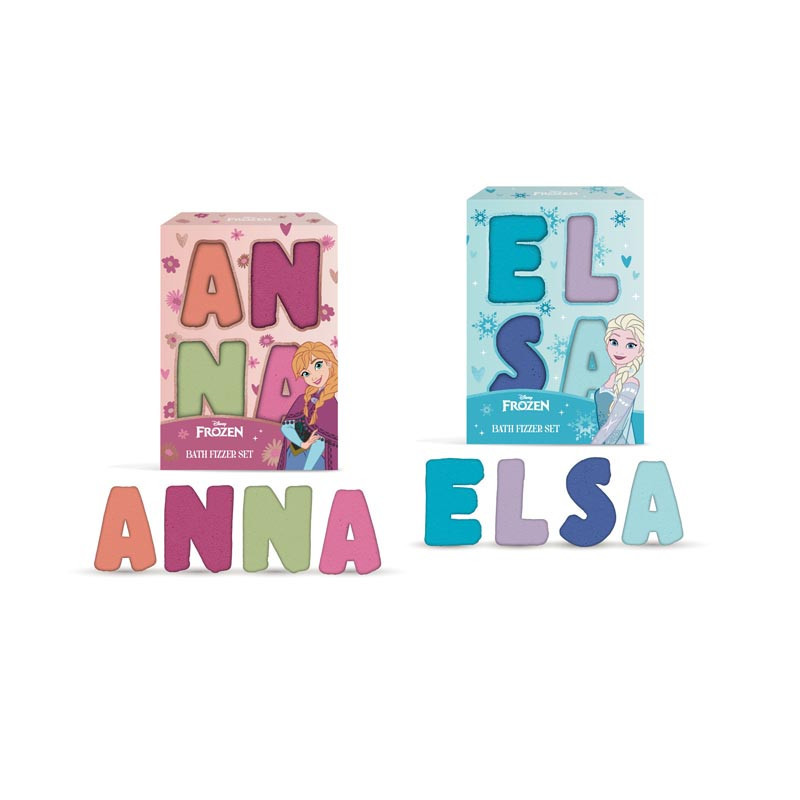 Coffret bain frozen prenom