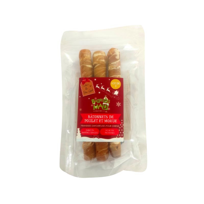 Batonnets de poulet et morue 60g