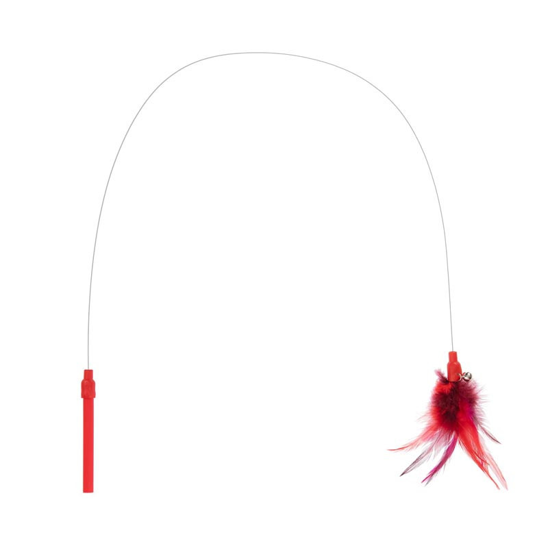 Jouet chat baguette tournoyante