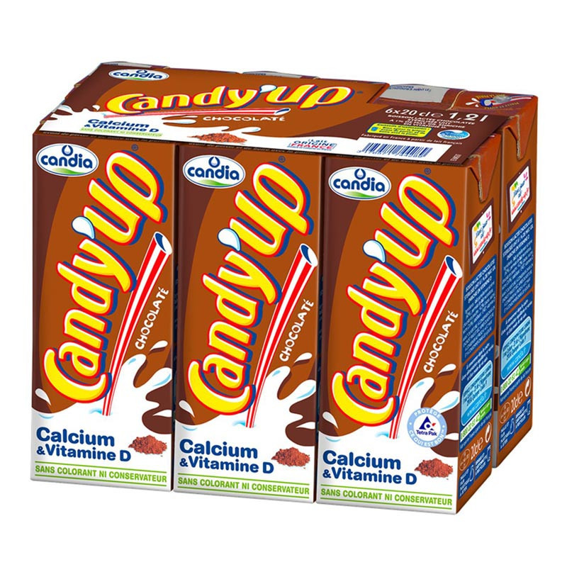 Boisson lactee au chocolat