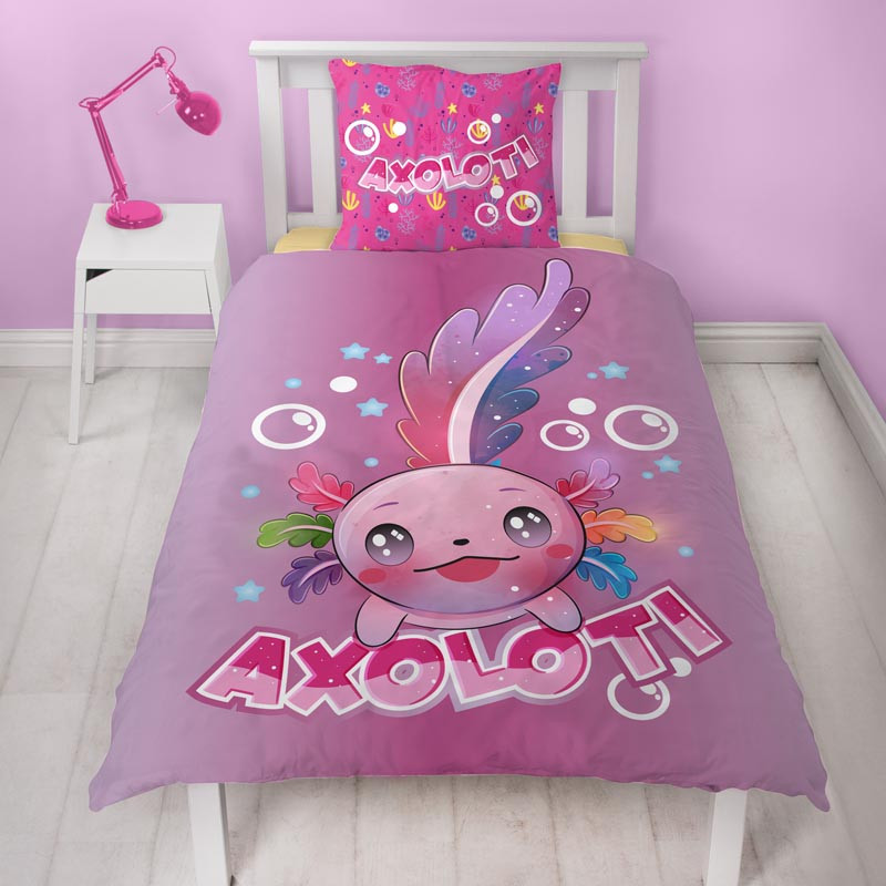 Parure 140x200 kawai axolotl