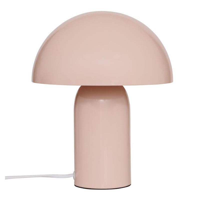 Lampe champignon rose