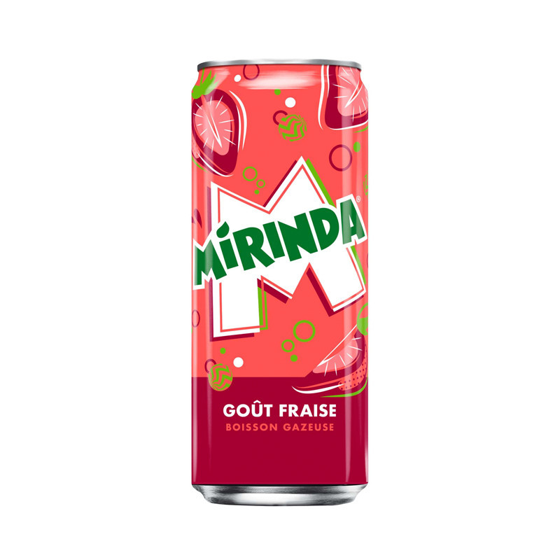 Soda fraise 33cl