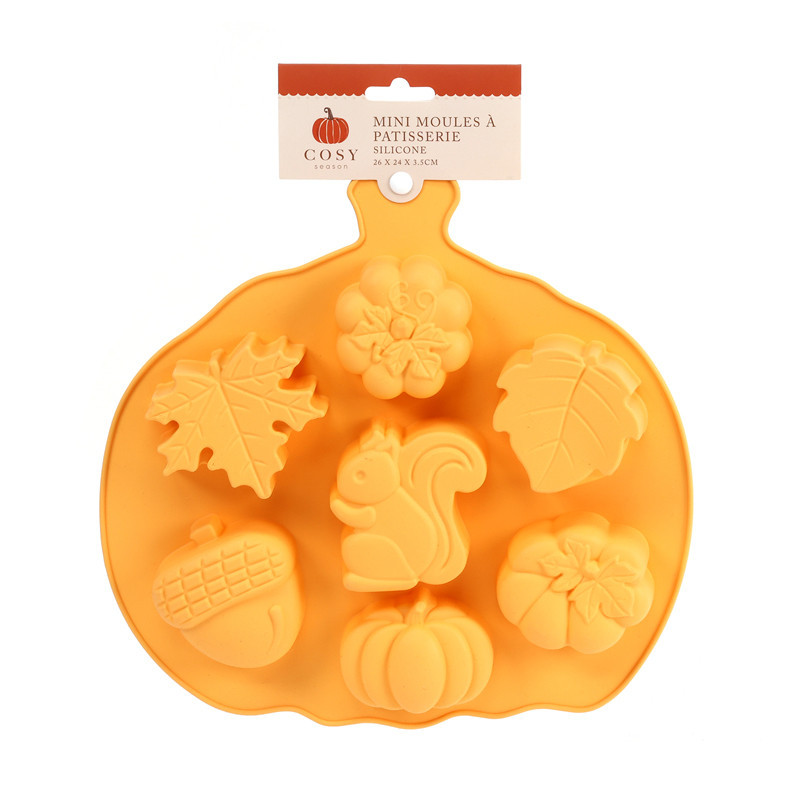 Moule a patisserie cosy automne