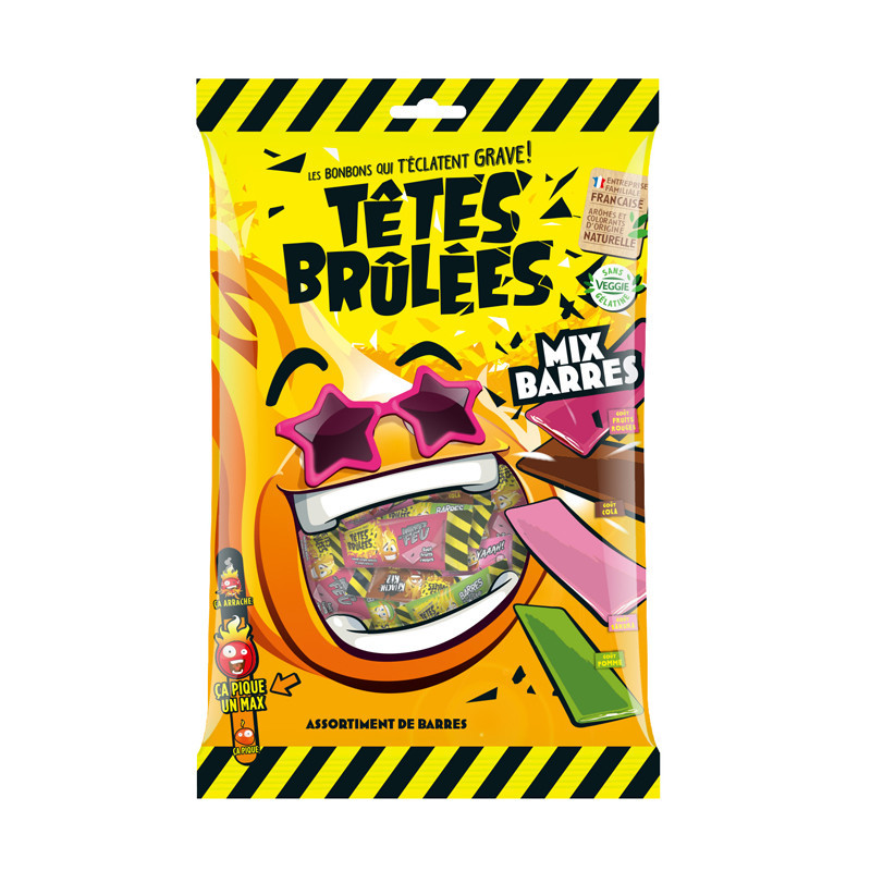 Bonbons mix barres 400g