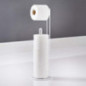 Porte papier toilette blanc
