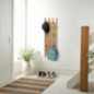 Porte manteau mural bois