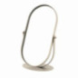 Miroir oval pivotant deux faces