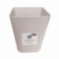 Poubelle plastique 6l beige