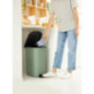Poubelle ribo 40l vert sauge
