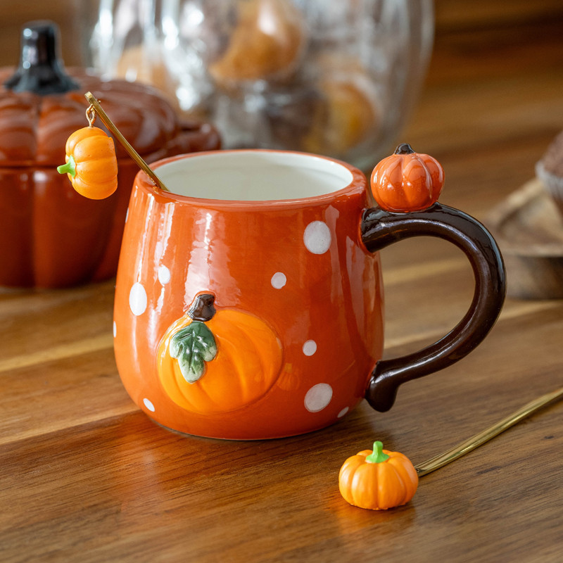 Mug pumkin orange