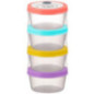 4 boites alimentaire ronde 200ml