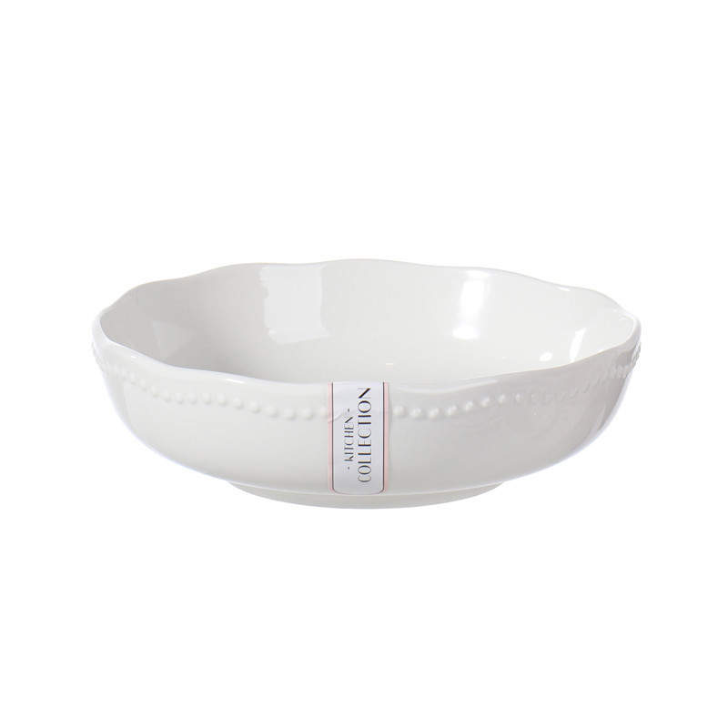 Assiette creuse blanche 20.5cm