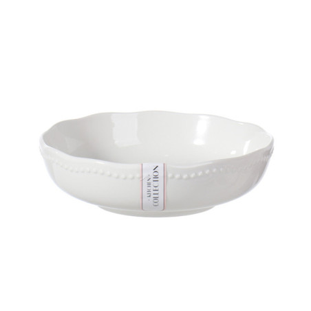 Assiette creuse blanche 20.5cm
