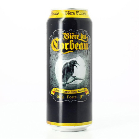 Biere du corbeau boite 50cl