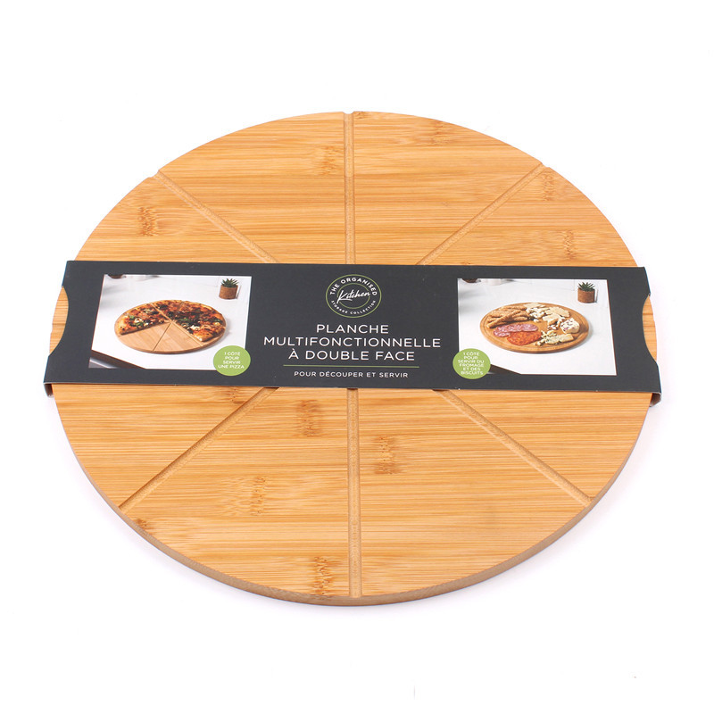 Planche en bambou pour pizza