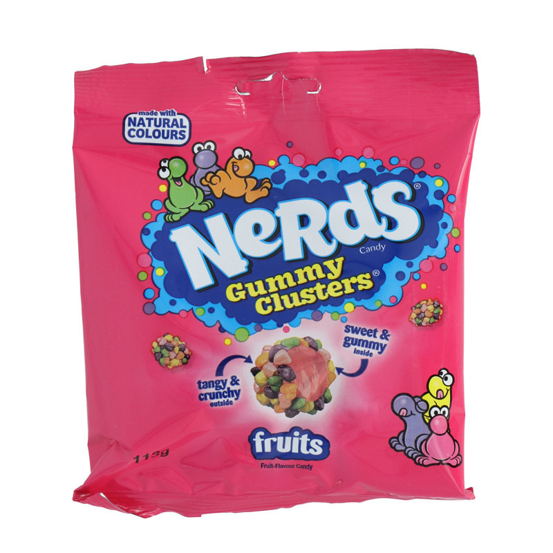 Bonbons clusters fruits 113g