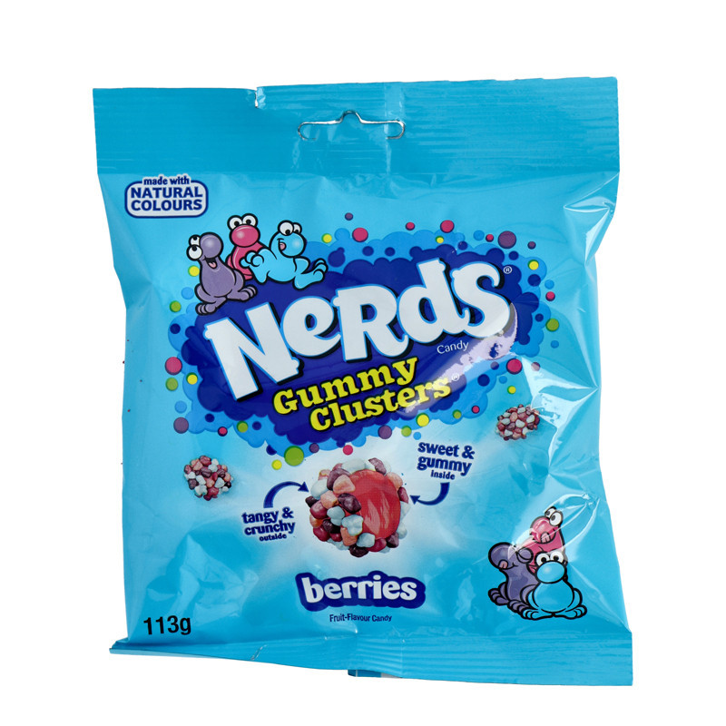 Nerds bonbon clusters berries