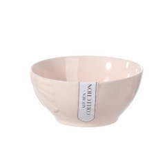 Bol rose motif noeud en relief