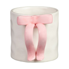 Mug blanc effet bulle avec anse